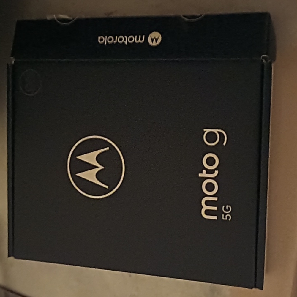 Moto g 5g empty box